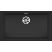 Zlew ELLECI ZEN 130 black (K86) KERATEK (LKZ13086)