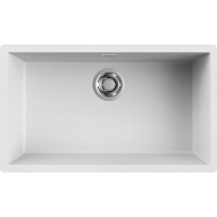 Zlew ELLECI ZEN 130 white (K96) KERATEK (LKZ13096)