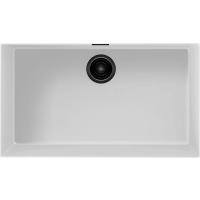 Zlew ELLECI ZEN 130 LE white (K96) KERATEK | Limited Edition (LKZ13096BKM)