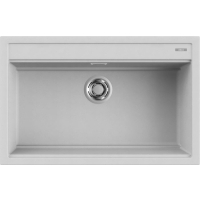 Zlew ELLECI BEST 130 aluminium (M79) METALTEK (LMB13079) *** zamów wycięcie otworów GRATIS ***