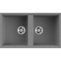 Zlew ELLECI BEST 450 BSO titanium (M73) METALTEK (LMB45073BSO) *** zamów wycięcie otworów GRATIS ***