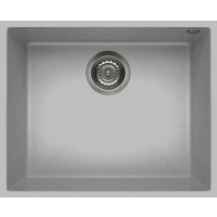 Zlew ELLECI QUADRA 105 BSO aluminium (M79) METALTEK (LMQ10579BSO)