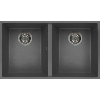 Zlew ELLECI QUADRA 350 BSO titanium (M73) METALTEK (LMQ35073BSO)
