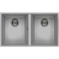 Zlew ELLECI QUADRA 350 BSO aluminium (M79) METALTEK (LMQ35079BSO)