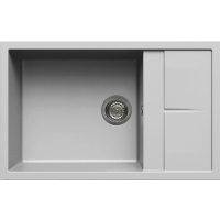 Zlew ELLECI UNICO 310 aluminium (M79) METALTEK (LMU31079) *** zamów wycięcie otworów GRATIS ***