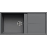 Zlew ELLECI UNICO 480 titanium (M73) METALTEK (LMU48073) *** zamów wycięcie otworów GRATIS ***