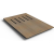Deska ELLECI HPL wiąz do QUADRA, INTEGRA, ZEN | 280x420mm (ATH040OL)
