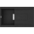 WYLECIAŁO ELLECI - Zlew ELLECI SMART 400 nero (G40) GRANITEK (LGI40040SMT)
