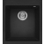 Zlew ELLECI QUADRA 100 nero (G40) GRANITEK (LGQ10040) *** zamów wycięcie otworów GRATIS ***