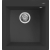 Zlew ELLECI QUADRA 102 nero (G40) GRANITEK (LGQ10240) *** zamów wycięcie otworów GRATIS ***