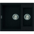 Zlew ELLECI EASY 150 nero (G40) GRANITEK (LGY15040) *** zamów wycięcie otworów GRATIS ***