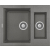 Zlew ELLECI EASY 150 cemento (G48) GRANITEK (LGY15048) *** zamów wycięcie otworów GRATIS ***