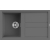 Zlew ELLECI BEST 400 dark grey (K99) KERATEK (LKB40099) *** zamów wycięcie otworów GRATIS *** Zlew ELLECI BEST 400 dark grey (K99) KERATEK (LKB40099) *** zamów wycięcie otworów GRATIS ***