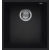 Zlew ELLECI QUADRA 100 BSO black (K86) KERATEK (LKQ10086BSO)
