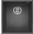 Zlew ELLECI QUADRA 100 BSO dark grey (K99) KERATEK (LKQ10099BSO)