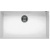 Zlew ELLECI QUADRA 130 BSO white (K96) KERATEK (LKQ13096BSO)