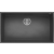 Zlew ELLECI QUADRA 130 BSO dark grey (K99) KERATEK (LKQ13099BSO)