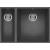Zlew ELLECI QUADRA 150 BSO dark grey (K99) KERATEK (LKQ15099BSO) Zlew ELLECI QUADRA 150 BSO dark grey (K99) KERATEK (LKQ15099BSO)