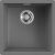 Zlew ELLECI ZEN 102 dark grey (K99) KERATEK (LKZ10299)