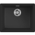 Zlew ELLECI ZEN 105 black (K86) KERATEK (LKZ10586)