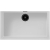 Zlew ELLECI ZEN 130 LE white (K96) KERATEK | Limited Edition (LKZ13096BKM)