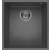 Zlew ELLECI QUADRA 100 BSO titanium (M73) METALTEK (LMQ10073BSO)