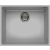 Zlew ELLECI QUADRA 105 BSO aluminium (M79) METALTEK (LMQ10579BSO) Zlew ELLECI QUADRA 105 BSO aluminium (M79) METALTEK (LMQ10579BSO)