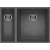 Zlew ELLECI QUADRA 150 BSO titanium (M73) METALTEK (LMQ15073BSO)