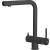 Bateria 2-obiegowa ELLECI TOURMALINE PURE nero (G40) GRANITEK (MGKTOU40)