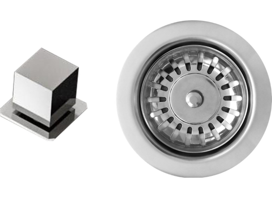 Mechanizm ELLECI CUBE korka automatycznego do zlewu 1 komorowego (ASP17000)