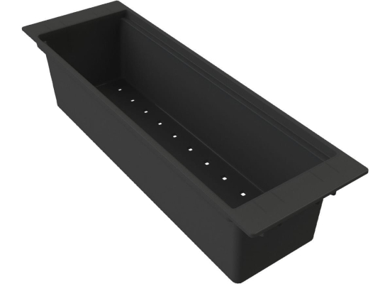 Odsączarka ELLECI z tworzywa czarna do ZEN QUADRA (AVP035BK)