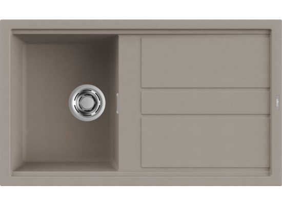 Zlew ELLECI BEST 400 tortora (G43) GRANITEK (LGB40043) *** zamów wycięcie otworów GRATIS ***