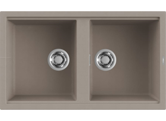 Zlew ELLECI BEST 450 tortora (G43) GRANITEK (LGB45043) *** zamów wycięcie otworów GRATIS ***