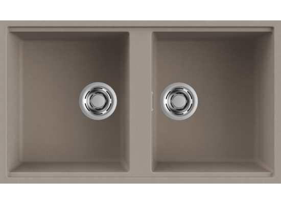 Zlew ELLECI BEST 450 BSO tortora (G43) GRANITEK (LGB45043BSO) *** zamów wycięcie otworów GRATIS ***