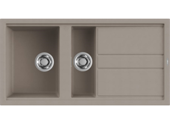 Zlew ELLECI BEST 475 tortora (G43) GRANITEK (LGB47543) *** zamów wycięcie otworów GRATIS ***