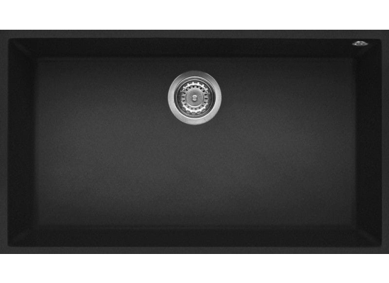 Zlew ELLECI QUADRA 130 BSO nero (G40) GRANITEK (LGQ13040BSO)