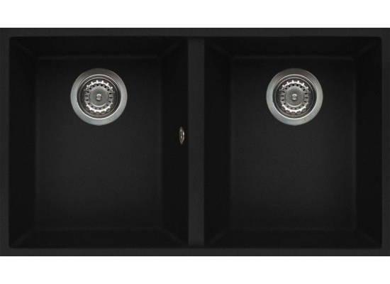 Zlew ELLECI QUADRA 350 BSO nero (G40) GRANITEK (LGQ35040BSO)
