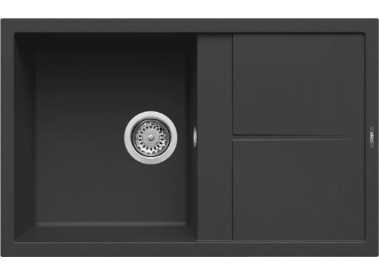 Zlew ELLECI UNICO 300 nero (G40) GRANITEK (LGU30040) *** zamów wycięcie otworów GRATIS ***