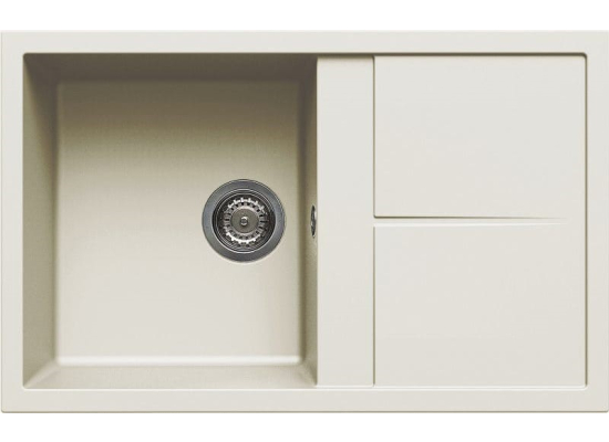 Zlew ELLECI UNICO 300 bianco antico (G62) GRANITEK (LGU30062) *** zamów wycięcie otworów GRATIS ***