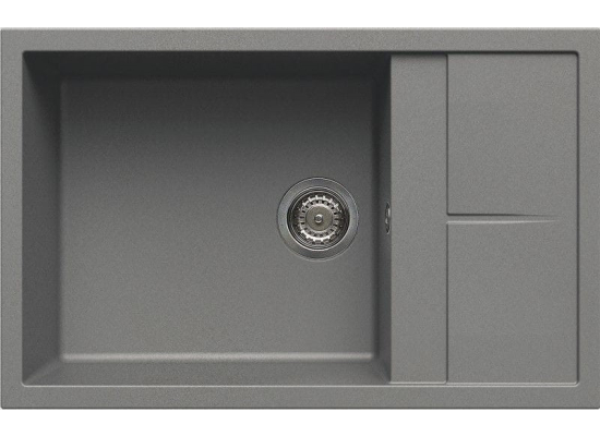 Zlew ELLECI UNICO 310 cemento (G48) GRANITEK (LGU31048) *** zamów wycięcie otworów GRATIS ***