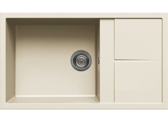 Zlew ELLECI UNICO 410 bianco antico (G62) GRANITEK (LGU41062) *** zamów wycięcie otworów GRATIS ***