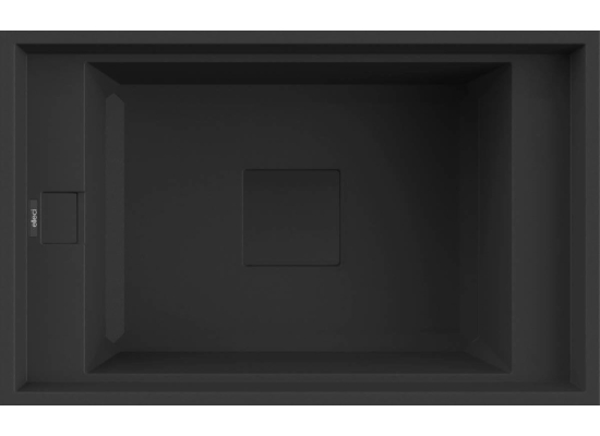 Zlew ELLECI VALUE 130 BSO nero (G40) GRANITEK (LGV13040BSO) *** zamów wycięcie otworów GRATIS ***