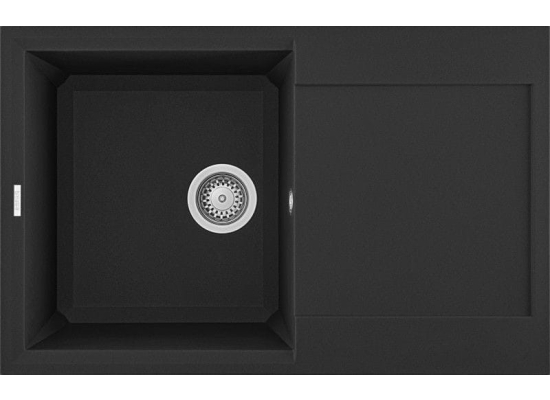 Zlew ELLECI EASY 300 nero (G40) GRANITEK (LGY30040) *** zamów wycięcie otworów GRATIS ***