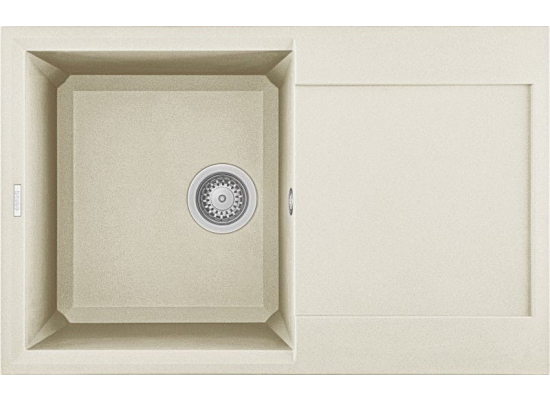 Zlew ELLECI EASY 300 bianco antico (G62) GRANITEK (LGY30062) *** zamów wycięcie otworów GRATIS ***