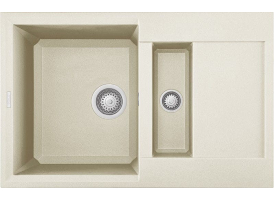 Zlew ELLECI EASY 325 bianco antico (G62) GRANITEK (LGY32562) *** zamów wycięcie otworów GRATIS ***
