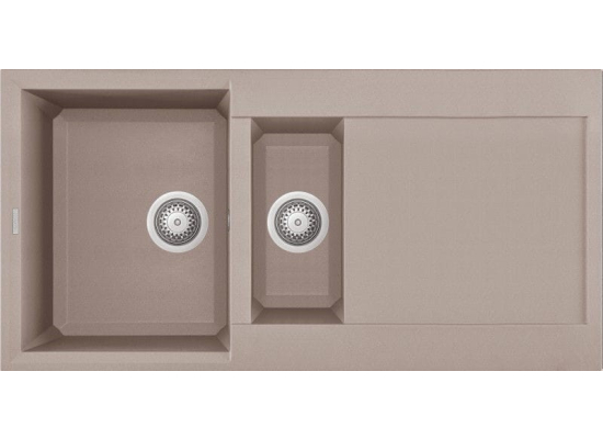 Zlew ELLECI EASY 475 tortora (G43) GRANITEK (LGY47543) *** zamów wycięcie otworów GRATIS ***