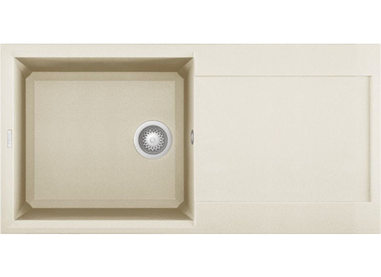 Zlew ELLECI EASY 480 bianco antico (G62) GRANITEK (LGY48062) *** zamów wycięcie otworów GRATIS ***