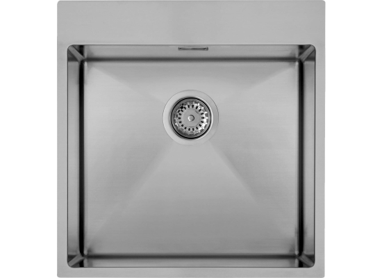 Zlew ELLECI CUBE 500 stal szczotkowana (INOX) (LIU500SAC)