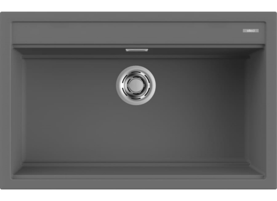 Zlew ELLECI BEST 130 dark grey (K99) KERATEK (LKB13099) *** zamów wycięcie otworów GRATIS ***