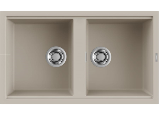 Zlew ELLECI BEST 450 champagne (K95) KERATEK (LKB45095) *** zamów wycięcie otworów GRATIS ***